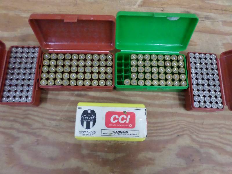 Lot Of Assorted Empty Brass, .357-M...