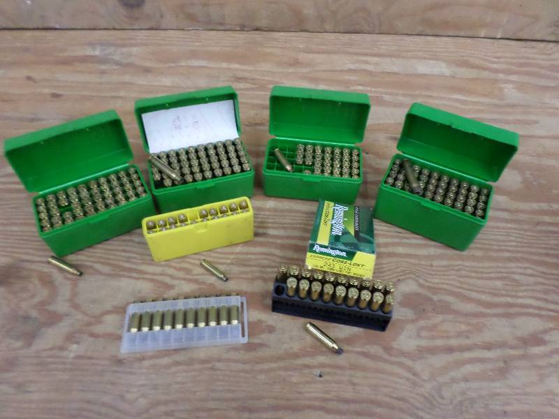 Lot Of Assorted Empty Brass, .243 &...