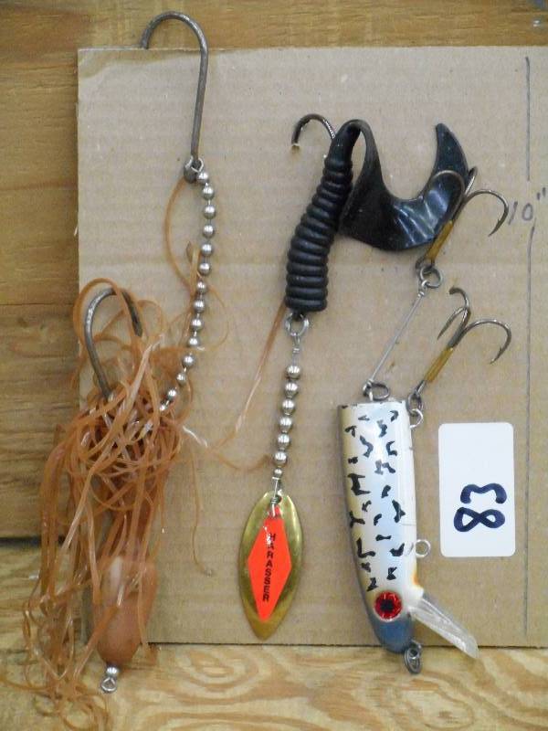 (3) Assorted Muskie Lures ...