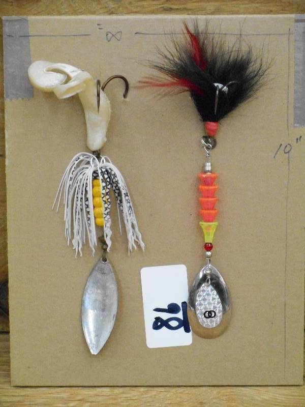 (2) Muskie Spinner Lures ...