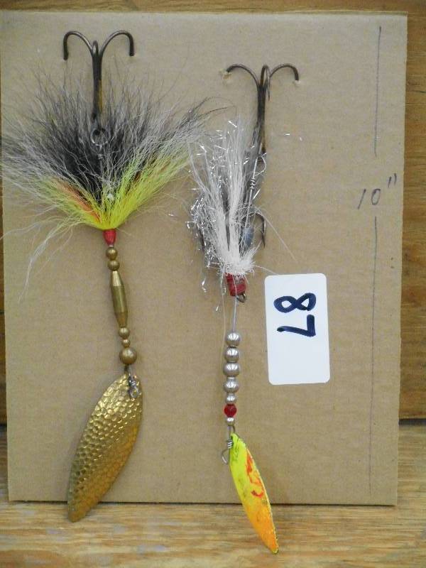 (2) Muskie Spinner Lures ...