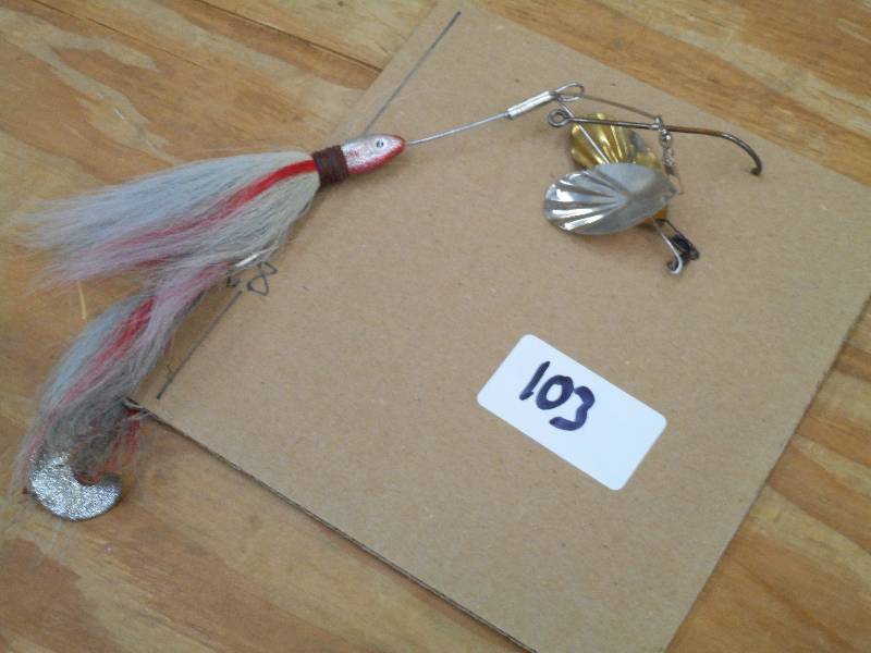 (1) 10 Muskie Spinner Lure ...
