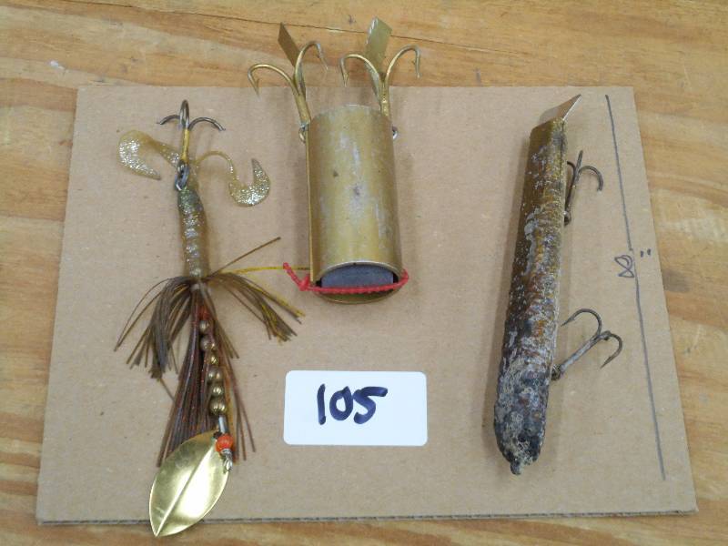 (3) Assorted Muskie Lures ...