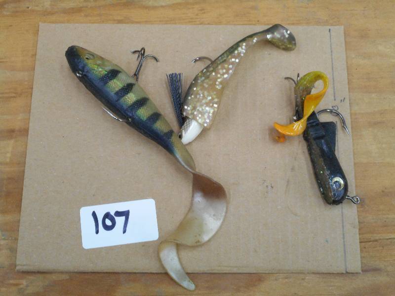(3) Assorted Muskie Lures ...