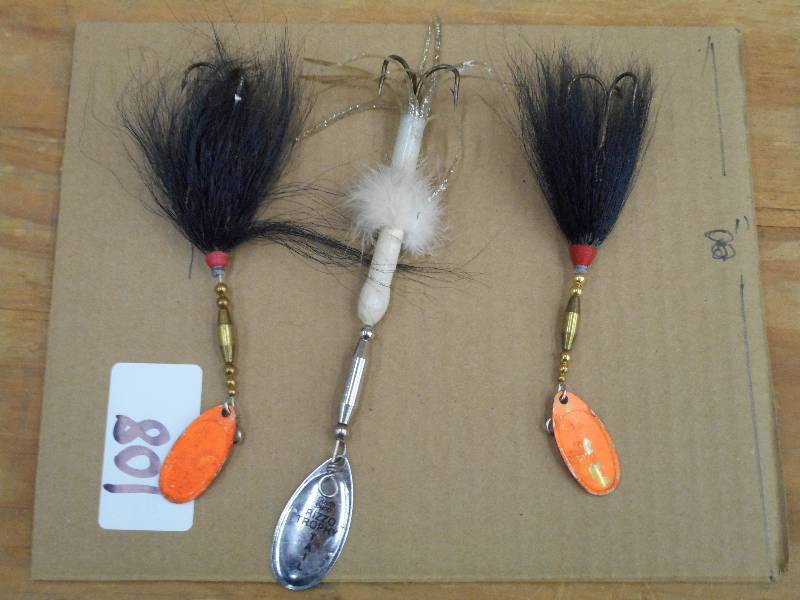 (3) Muskie Spinner Lures ...
