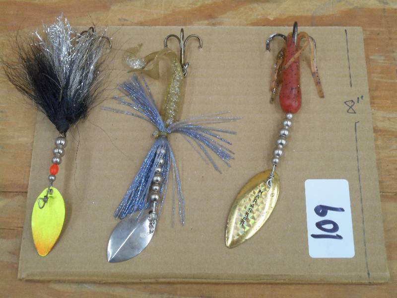 (3) Muskie Spinner Lures ...