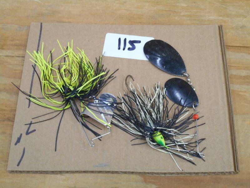 (2) Topwater Spinner Baits ...