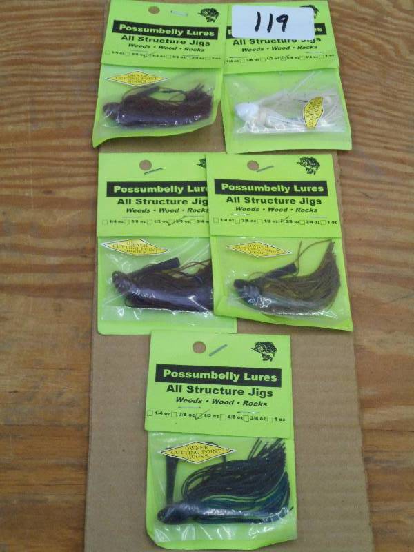 (5) New Possumbelly Lures ...
