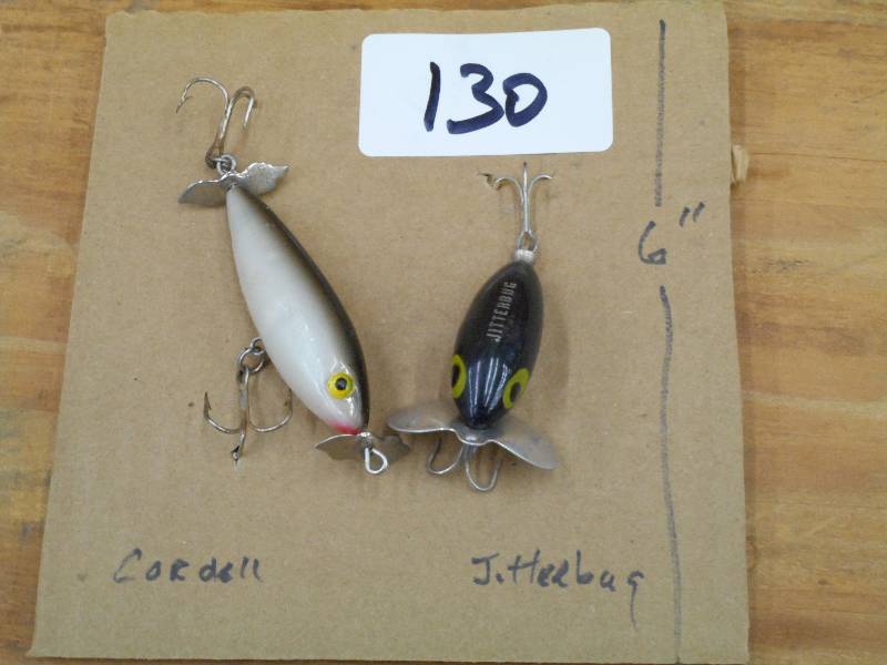 (1) Jitterbug & (1) Cordell Lures ...