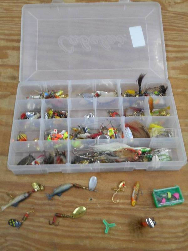 Tackle Box Full Of Assorted Lures &...