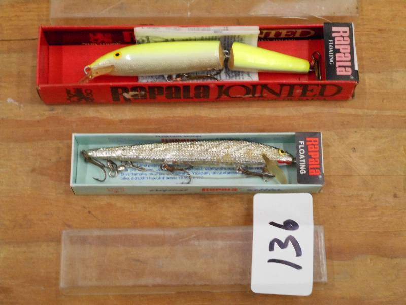 (2) Floating Rapala Lures ...