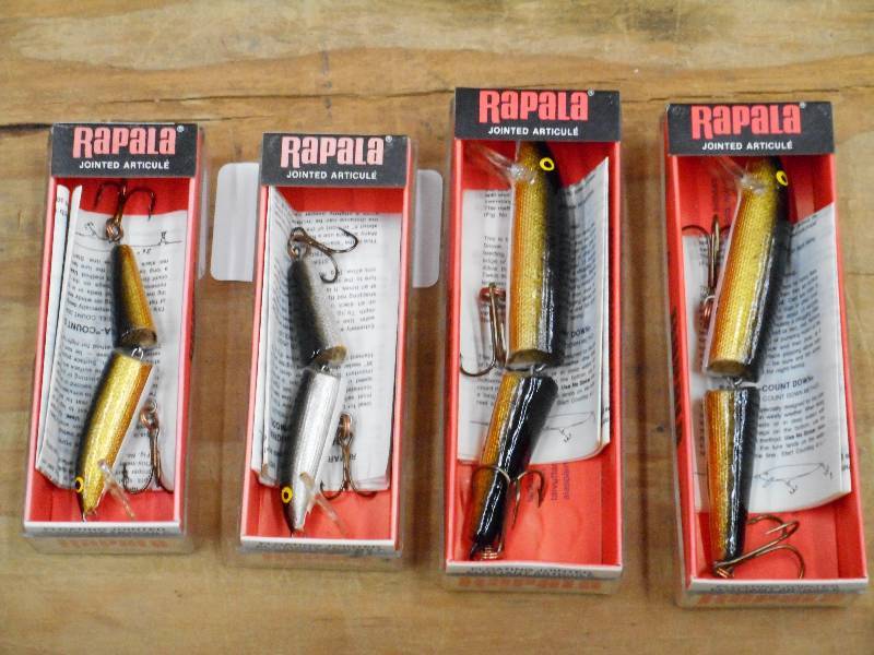 (4) Rapala Floating Lures ...