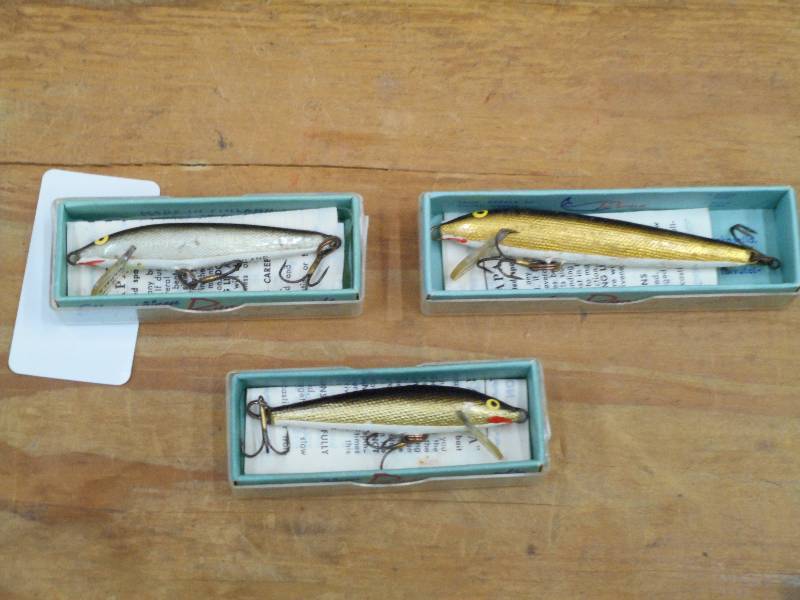 (3) Rapala Floating Lures ...