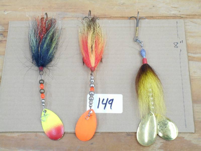 (3) Muskie Spinner Lures ...