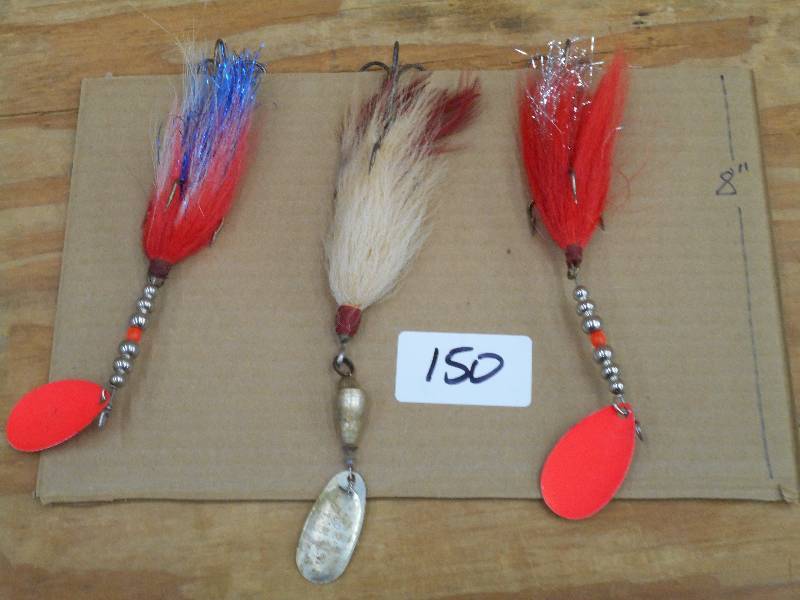 (3) Muskie Spinner Lures ...