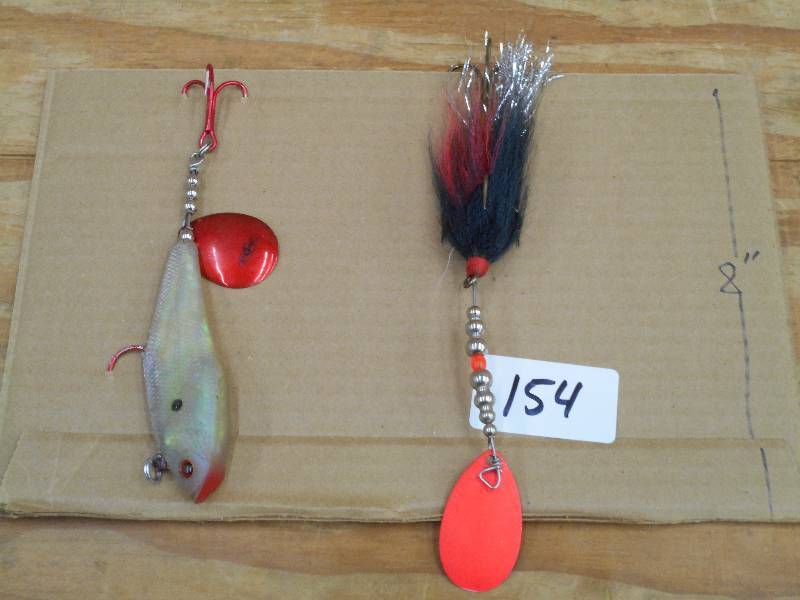 (2) Muskie Spinner Lures ...