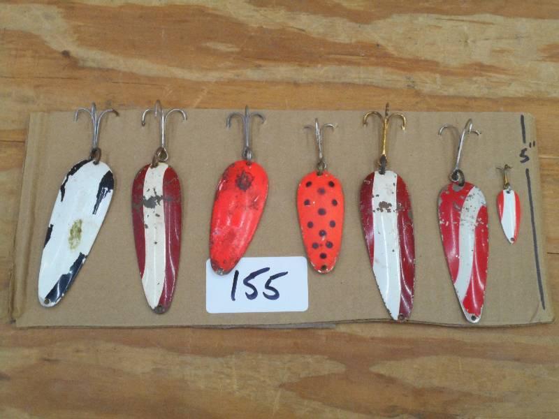 (7) Assorted Spoon Lures ...