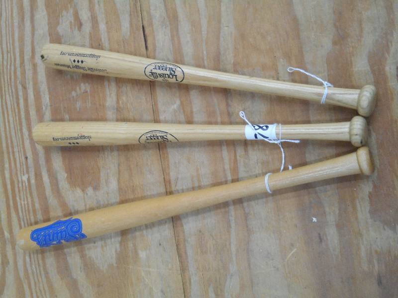 (3) 16 Novelty Baseball Bats ...