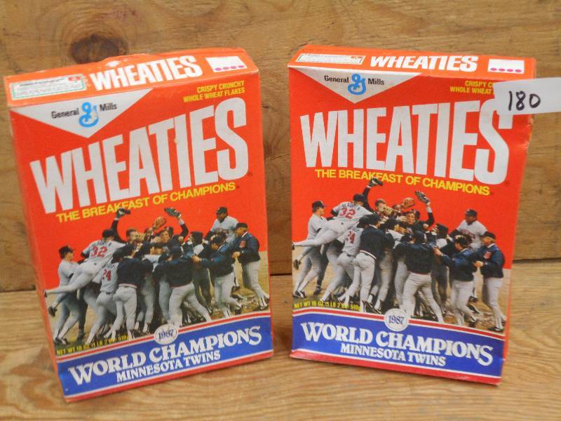 (1) Full & (1) Empty 1987 Mn Twins ...