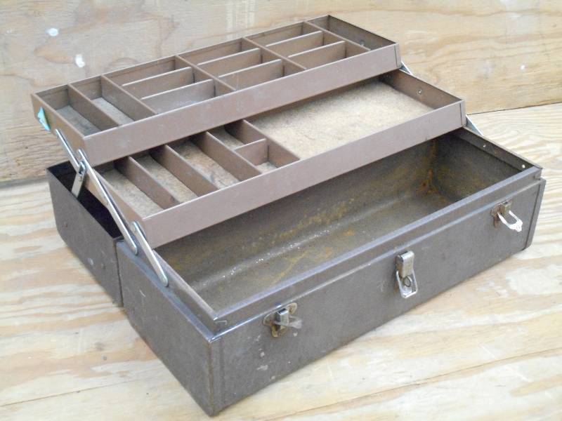 Vintage Kennedy Steel Tool Box ...