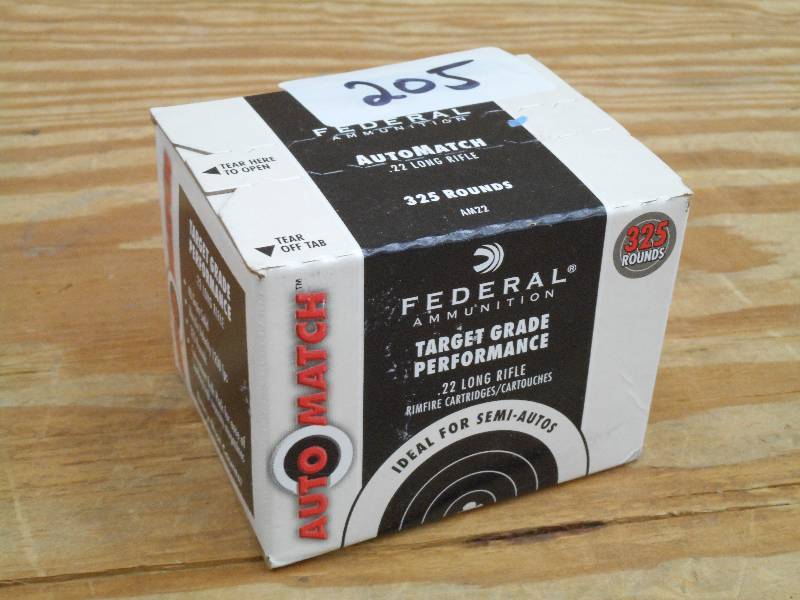 (325) Rounds Federal .22LR AutoMatc...