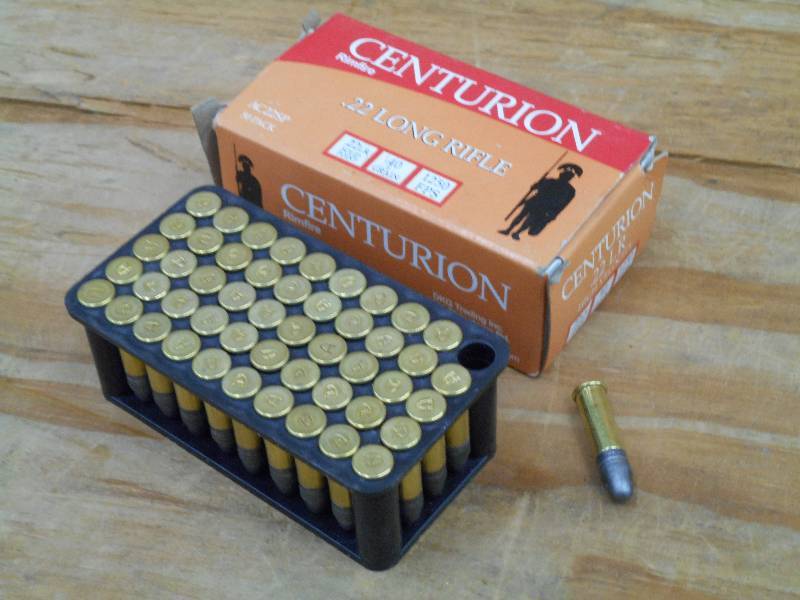 (50) Rounds Centurion 40Grain .22LR...
