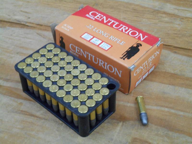 (50) Rounds Centurion 40Grain .22LR...
