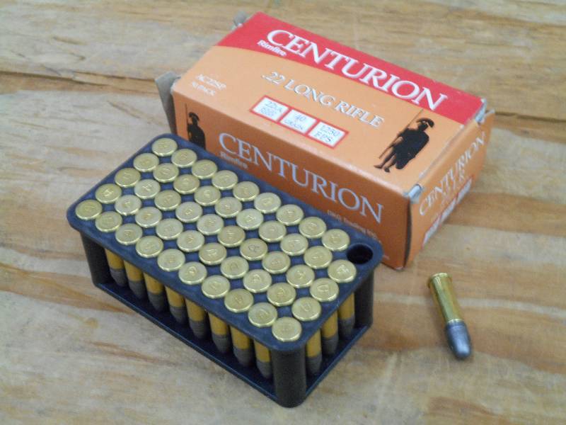 (50) Rounds Centurion 40Grain .22LR...