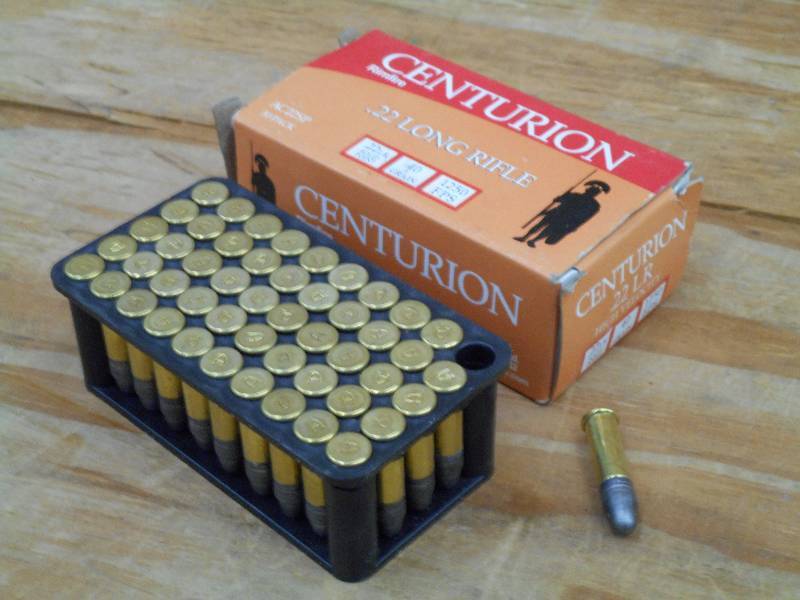 (50) Rounds Centurion 40Grain .22LR...