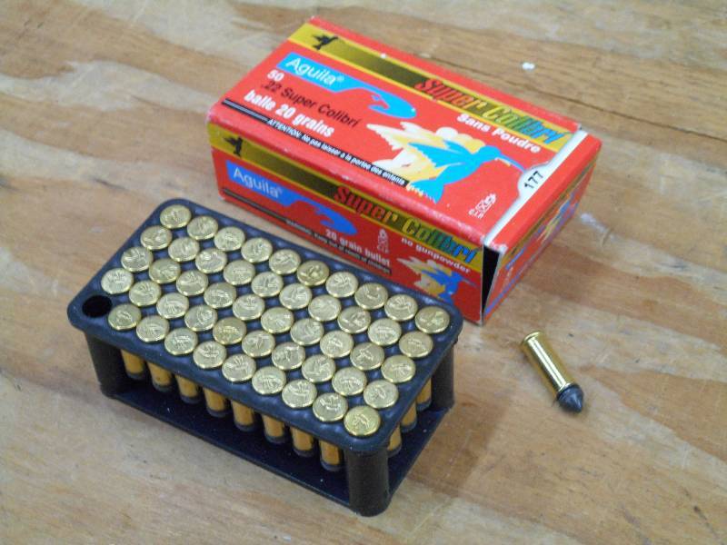 (50) Rounds Super Colibri .22LR 20G...