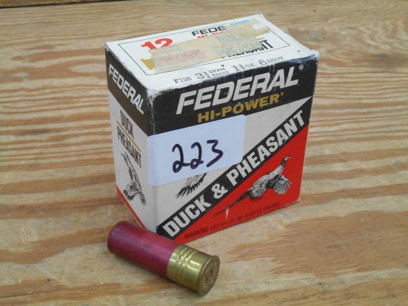 (12) Federal 12-Gauge #6 Paper Shot...