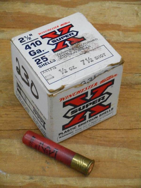 (25) Winchester .410-Gauge 2.5 #7....