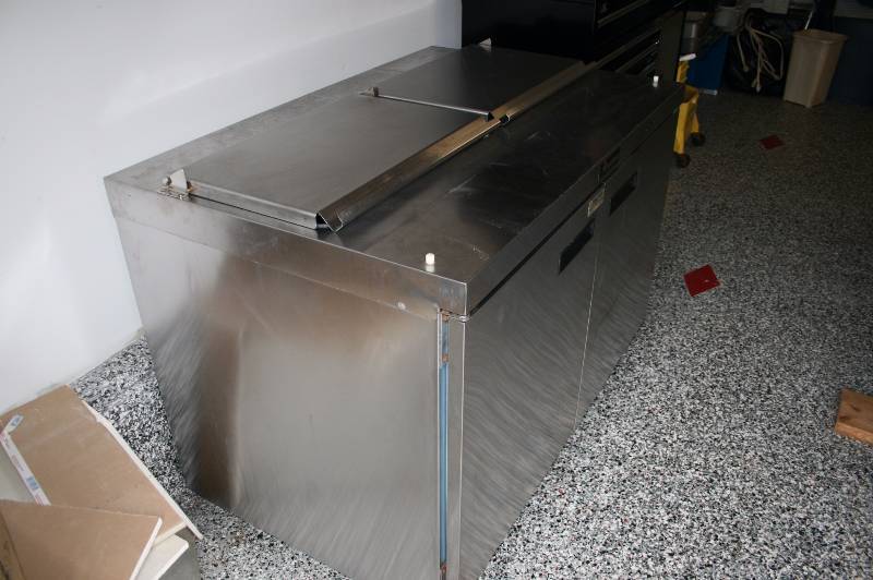Delfield Prep Fridge