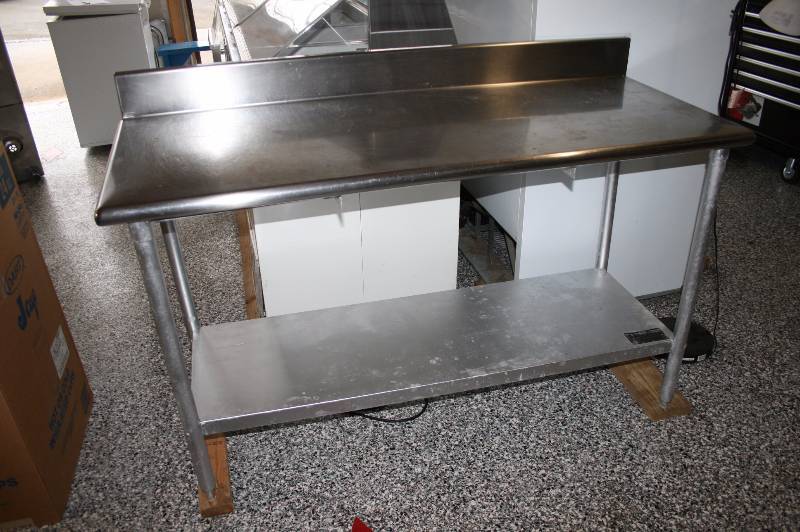 Stainless Prep Table