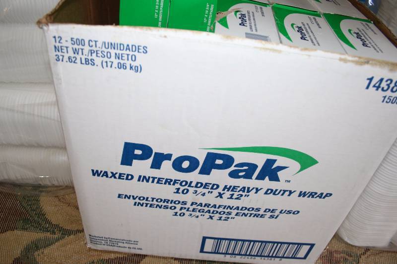 Pro Pak wax wrap