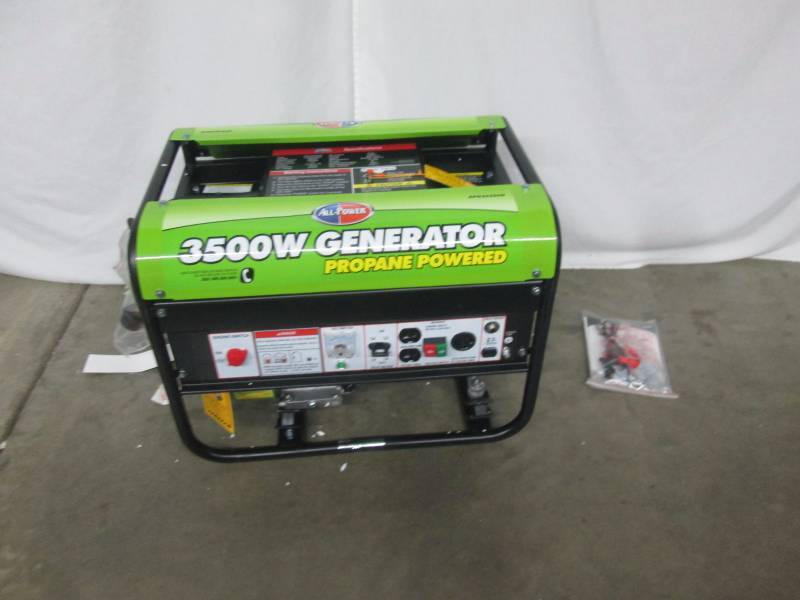 All-Power 3500W Portable Propane Generator