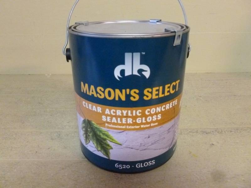 lot 16 image: New Concrete Sealer