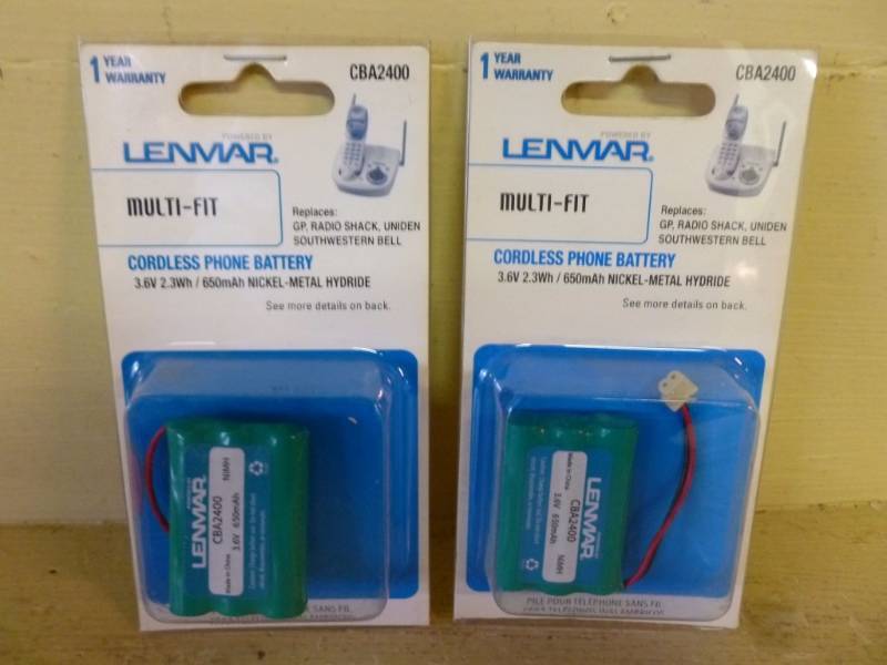 lot 31 image: New Cordless Phone Batteries