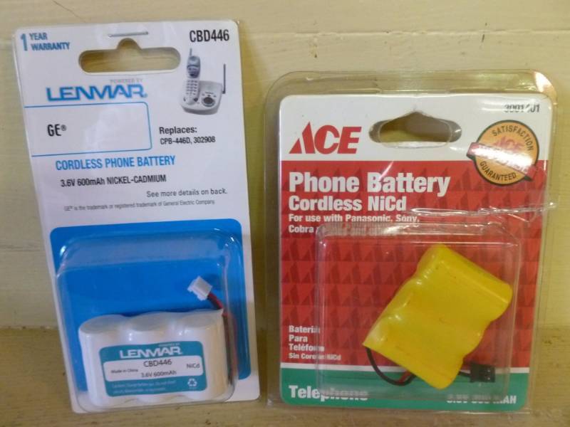 lot 42 image: New Cordless Phone Batteries