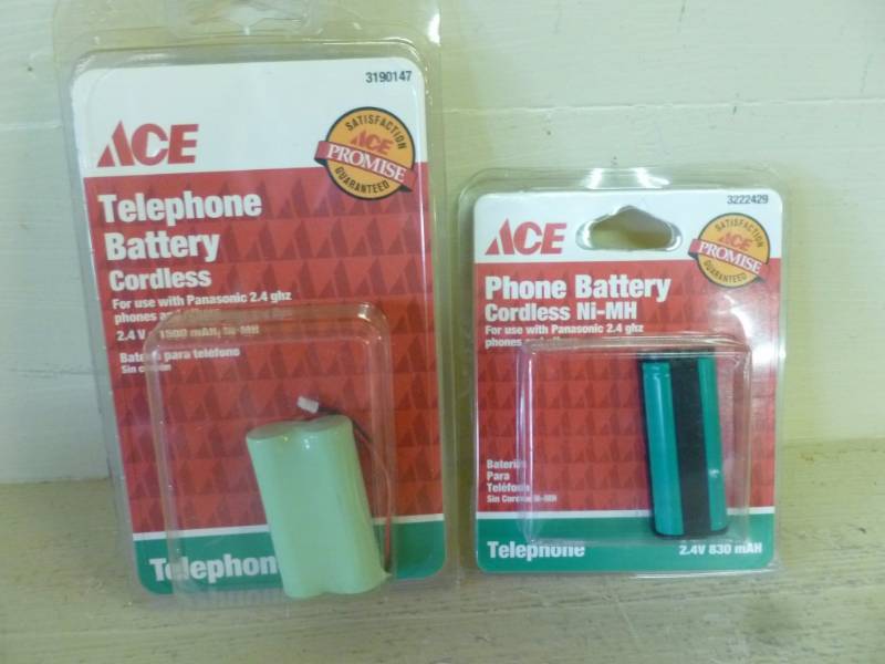 lot 43 image: New Cordless Phone Batteries