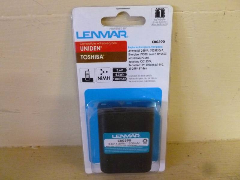 lot 52 image: New Cordless Phone Battery