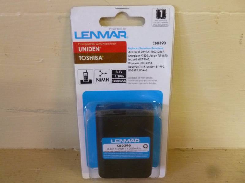 lot 53 image: New Cordless Phone Battery