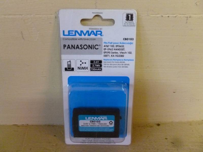 lot 72 image: New Cordless Phone Batteries