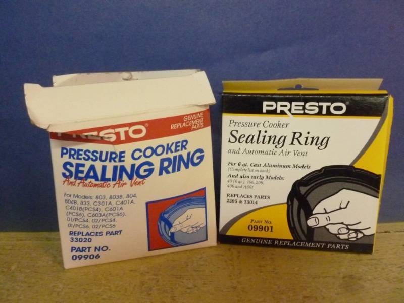 lot 301 image: New Pressure Cooker Sealing Rings