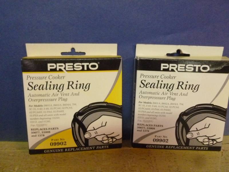 lot 302 image: New Pressure Cooker Sealing Rings