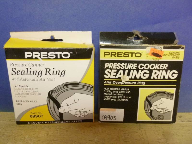 lot 306 image: New Pressure Cooker Sealing Rings