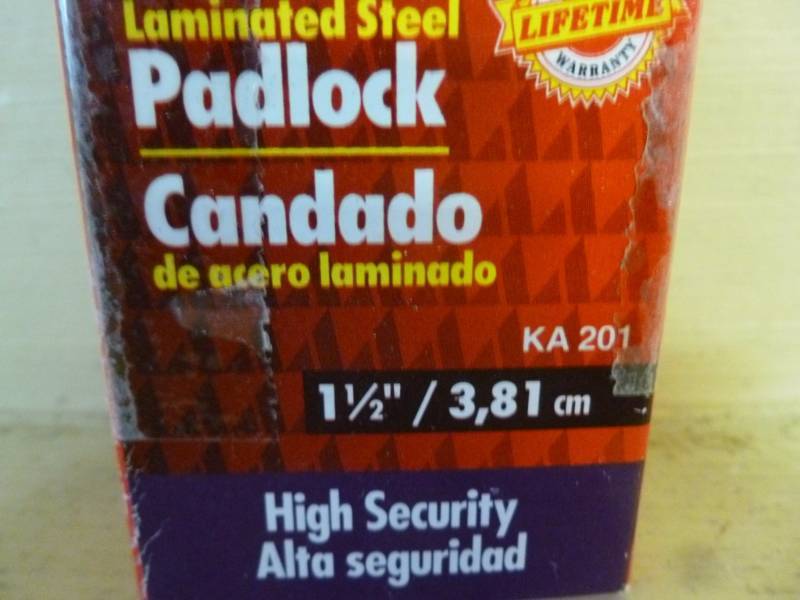 lot 342 image: New Padlock