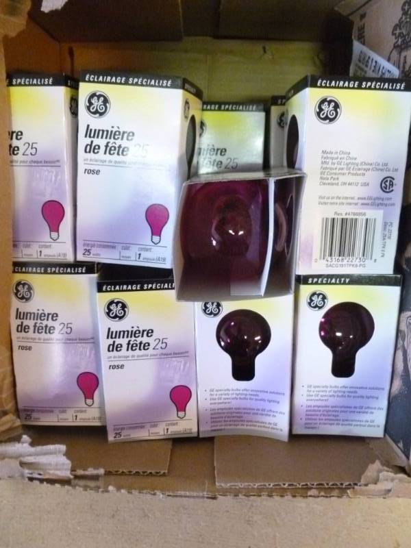 lot 364 image: New Party Light Bulbs