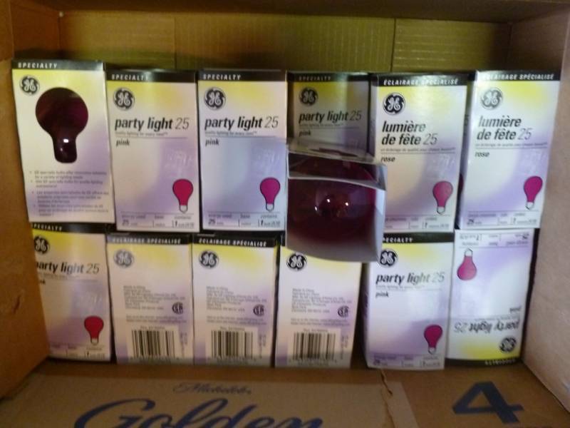 lot 365 image: New Party Light Bulbs