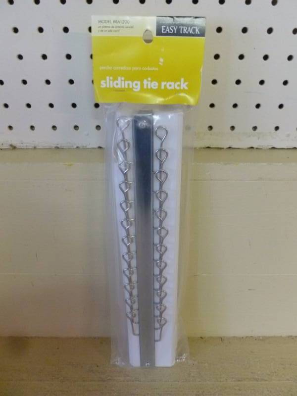 lot 378 image: New Sliding Tie Rack